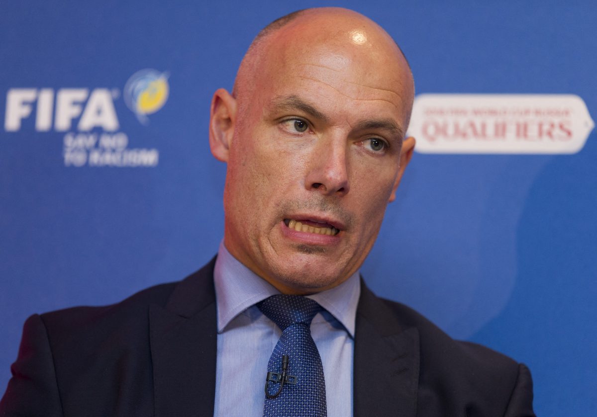 Howard Webb has a net worth of $4.2 million. (Photo by JUSTIN TALLIS/AFP via Getty Images)