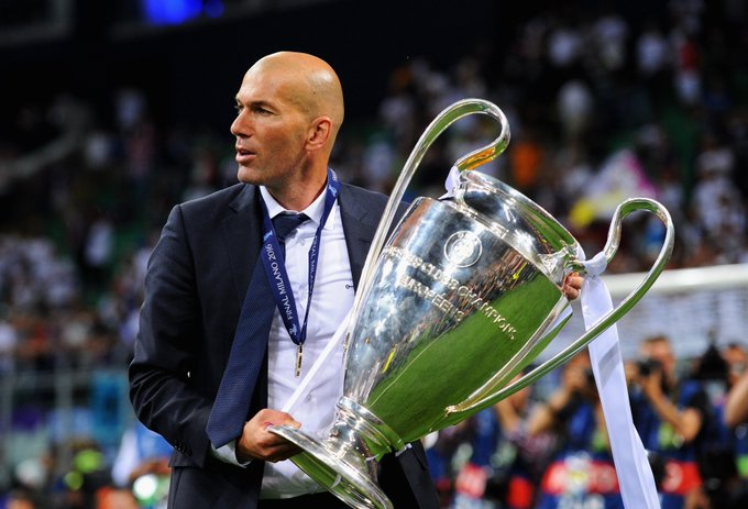 Zidane helped Real Madrid win three consecutive Champions League. (Credits: Getty Images)