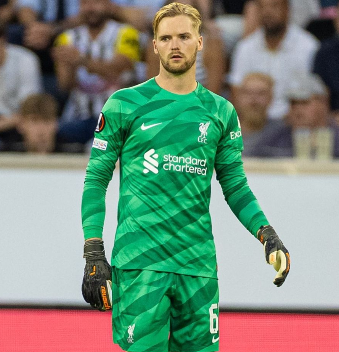 Caoimhin Kelleher plays for Liverpool as a goalkeeper. (Credits: Instagram)