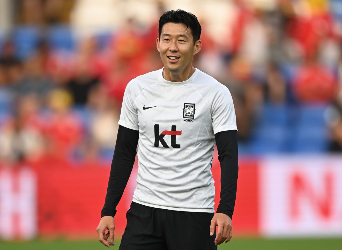 Son Heung-Min has a net worth of $55 million. (Photo by Gareth Copley/Getty Images)
