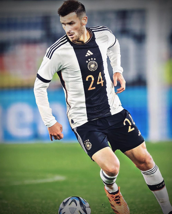 Pascal Gross in action for Germany. (Credits: Instagram)