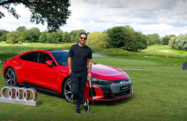 Jamie is an Audi ambassador. (Credits: Instagram)