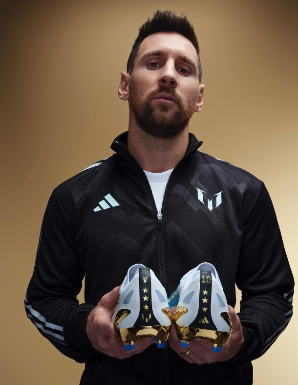 Messi has a partnership with Adidas. (Credits: Instagram)