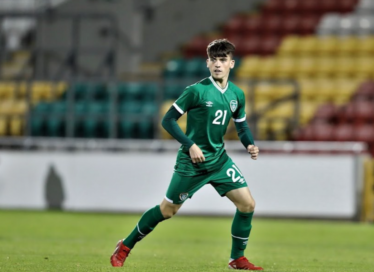 Andrew Moran has represented youth teams of the Ireland national team. (Credits: Instagram)