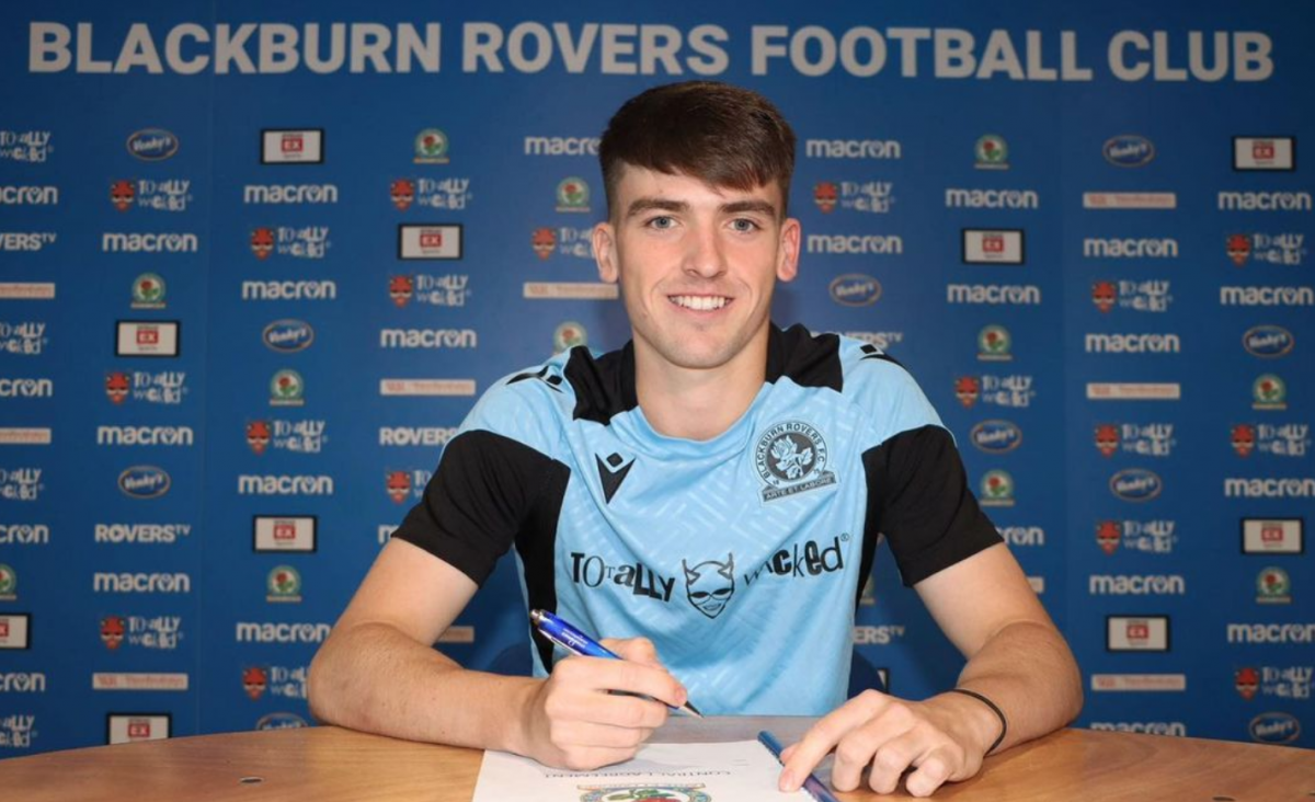 Andrew Moran joined Blackburn Rovers on a season-long loan. (Credits: Instagram)