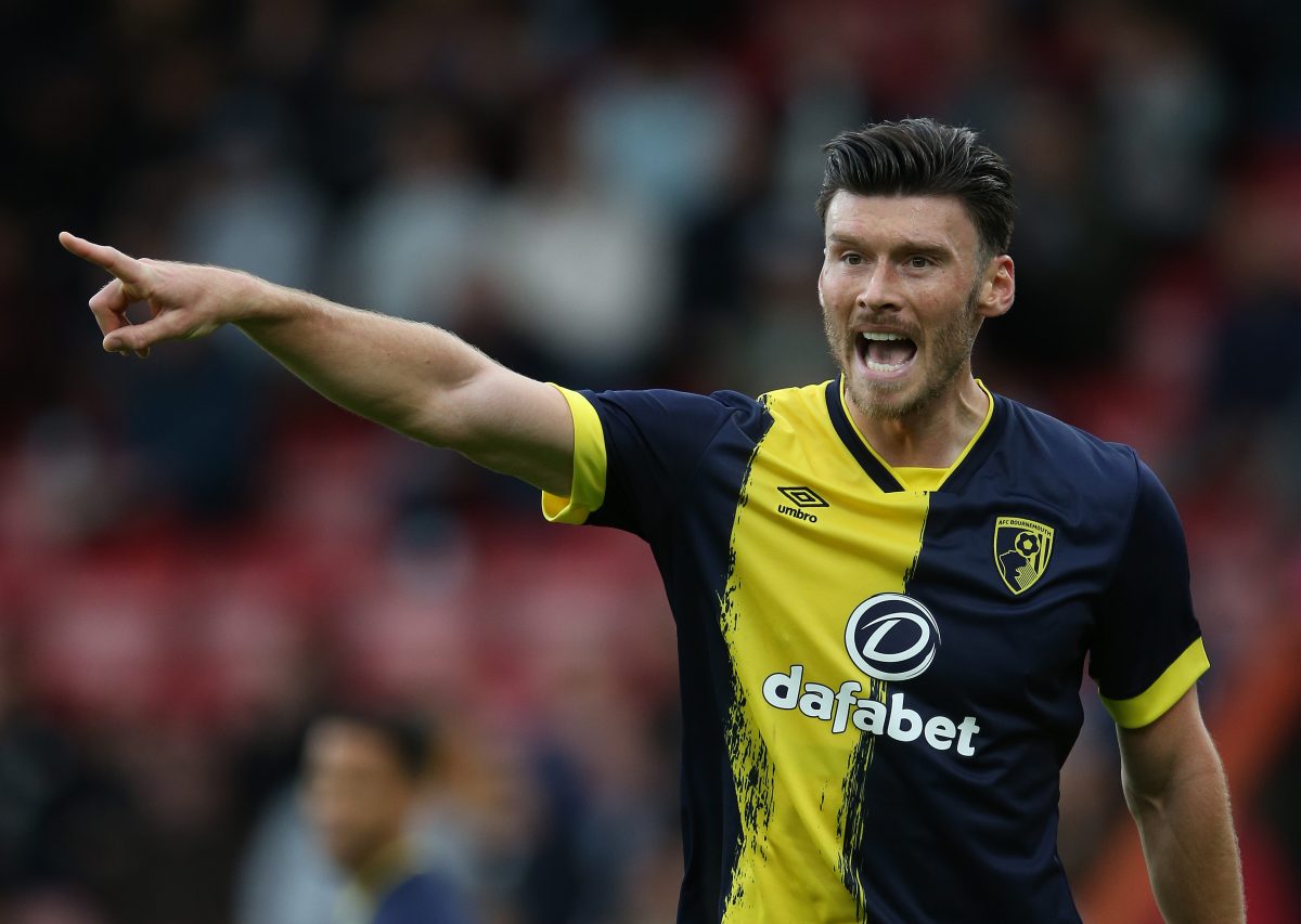 Kieffer Moore of Bournemouth has a net worth of £5 Million. (Photo by Steve Bardens/Getty Images)