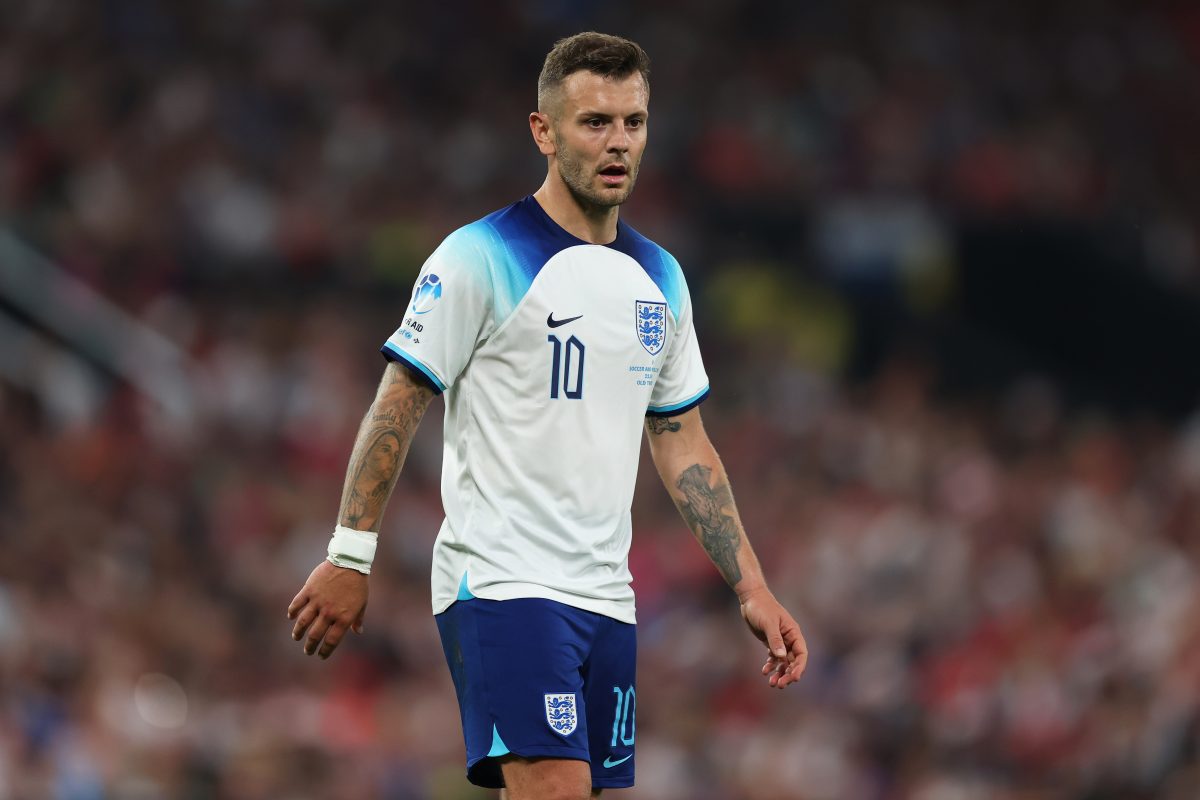 Jack Wilshere of England during Soccer Aid for Unicef 2023 at Old Trafford on June 11, 2023 in Manchester, England. (Photo by Matt McNulty/Getty Images)