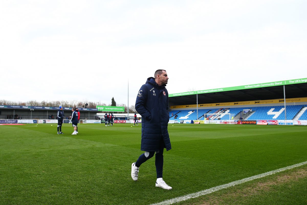 Reading, Head Coach Ruben Selles looks on during the Emirates FA Cup Second Round match between Eastleigh and Reading. (Photo by Charlie Crowhurst/Getty Images)