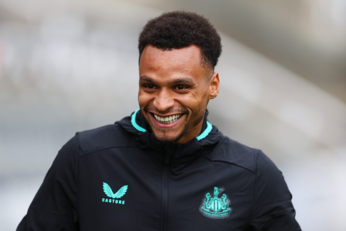 Jacob Murphy of Newcastle United before the Premier League match against Crystal Palace. (Photo by Ian MacNicol/Getty Images)
