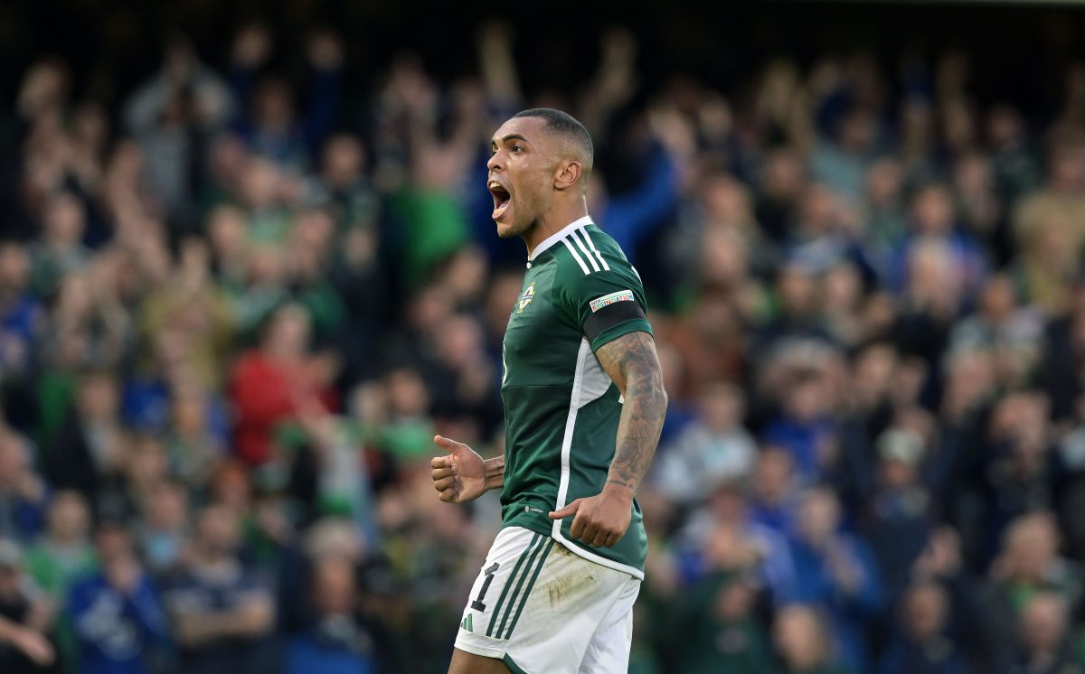 Josh Magennis earns around £6,100 a week. (Photo by Charles McQuillan/Getty Images)