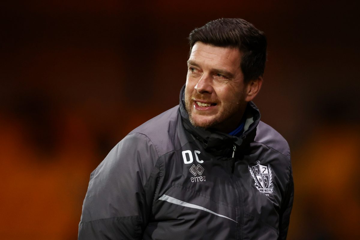 Darrell Clarke, Manager of Cheltenham Town. (Photo by Naomi Baker/Getty Images)
